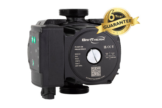 BritTherm Circulator Pumps: Now with a 6-Year Guarantee - Reliability You Can Count On!