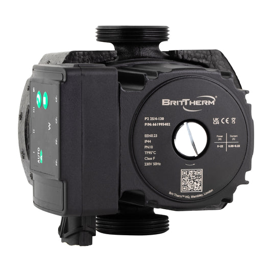 BritTherm P2 25/4-130 Circulator Pump (661995402)