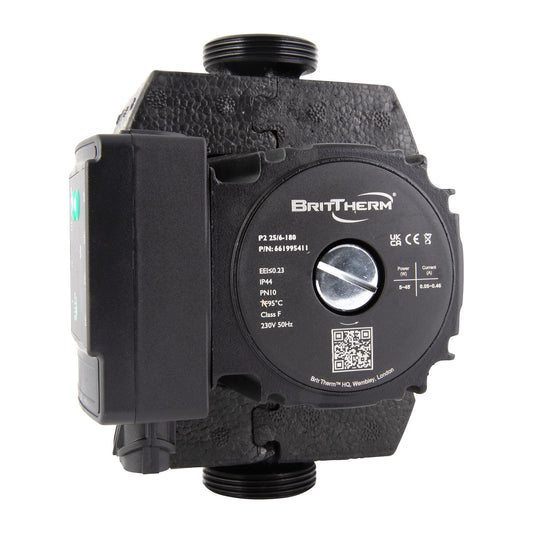 BritTherm P2 25/6-180 Circulator Pump (661995411)