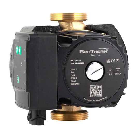 BritTherm B3 25/5-130 Circulator Bronze (661996905)