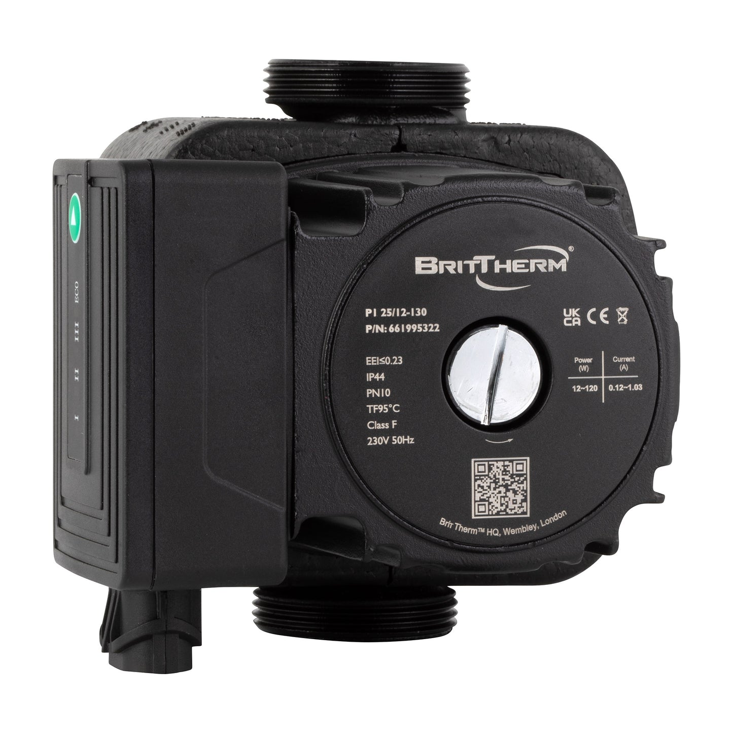 BritTherm P1 25/12-130 Circulator Pump (661995322)