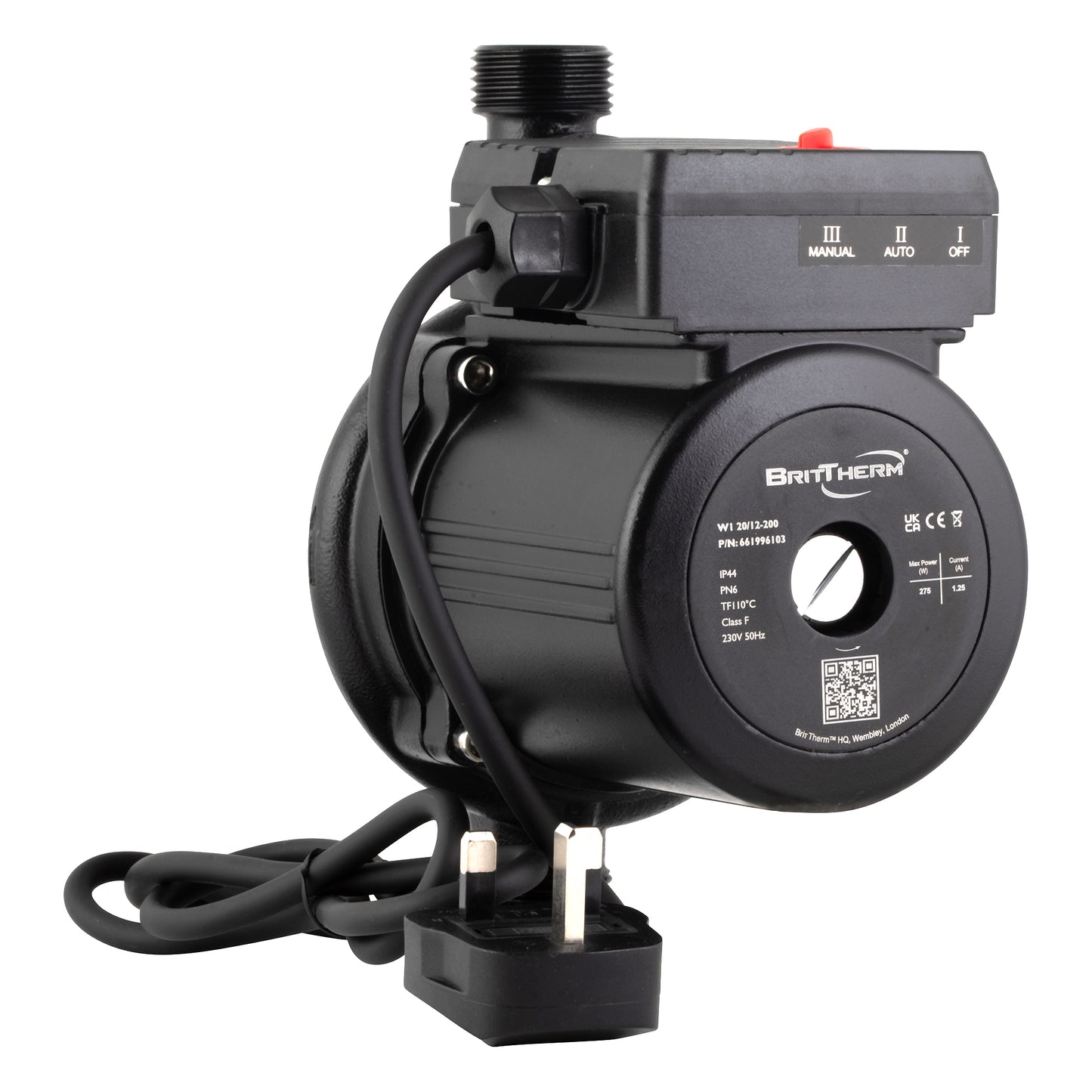 BritTherm W1 20/12-200 Booster Automatic Pump (661996103)